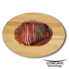 Load image into Gallery viewer, Architec® Gripperwood™ Concave Board Natural Rubberwood
