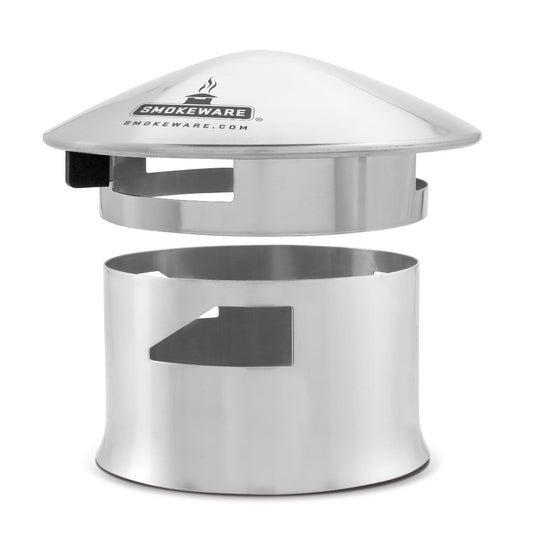 Smokeware Stainless Steel Vented Chimney Cap – KJ