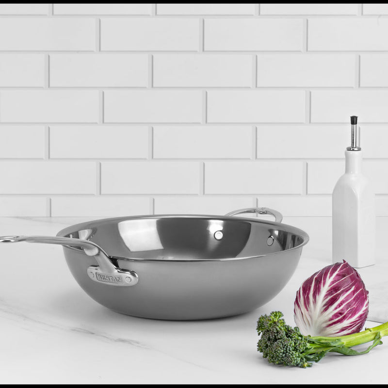 Load image into Gallery viewer, Hestan NanoBond Titanium Chef's Pan 14-Inch
