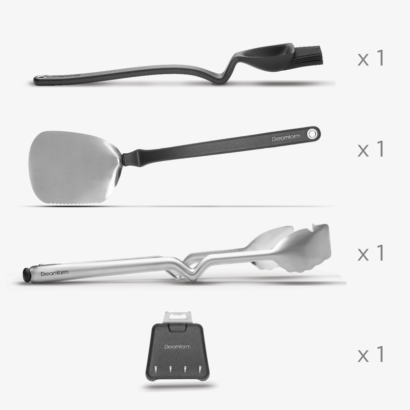 Load image into Gallery viewer, Dreamfarm Set of BBQ Grill Tools *Flash Sale
