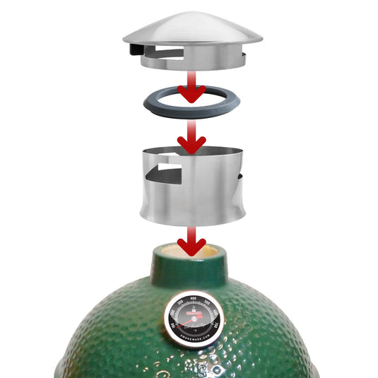 Smokeware Chimney Cap + Adapter Combo