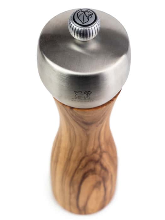 Load image into Gallery viewer, Peugeot Fidji Olive + Stainless Steel 8"
