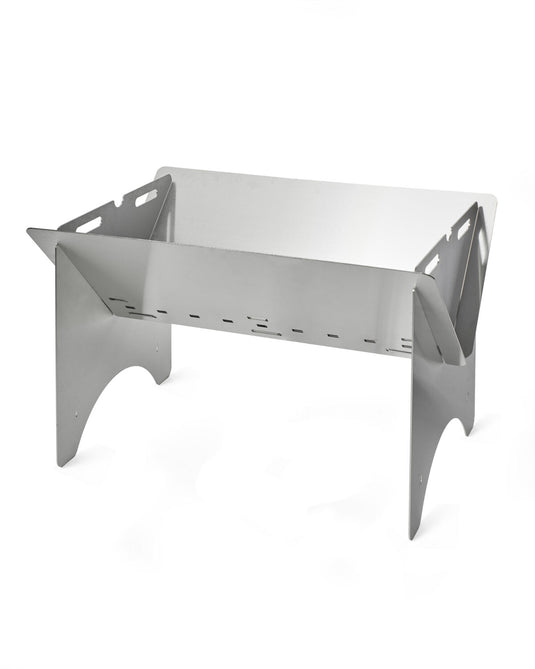 Pitts & Spitts Stainless Steel Gas Firepit