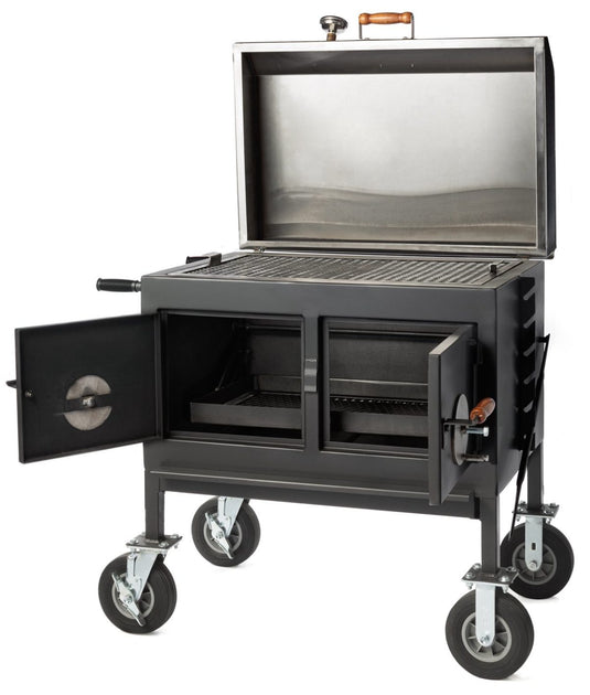 Flattop Adjustable Charcoal Grill