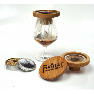 Load image into Gallery viewer, Foghat™ Smoked Manhattan Cocktail Kit W/ 5 Manhattan Cocktail Mixes
