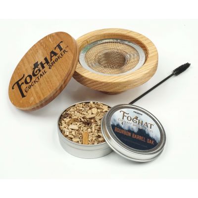 Load image into Gallery viewer, Foghat™ Cocktail Smoker w/ Bourbon Barrel Oak Sampler
