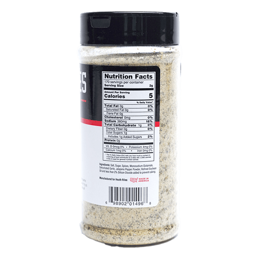Heath Riles BBQ Garlic Jalapeño Rub