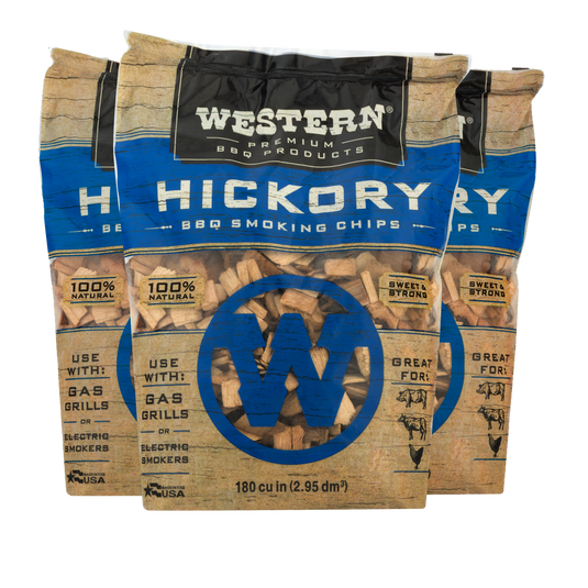 Western Hickory Wood BBQ Smoking Chips