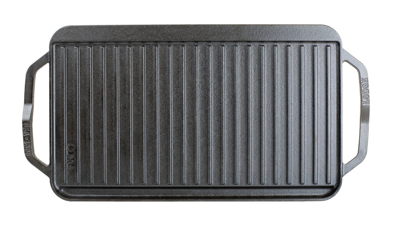 Load image into Gallery viewer, Lodge Chef Collection 19.5 x 10 Inch Cast Iron Reversible Grill/Griddle
