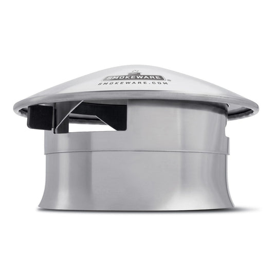 Smokeware Stainless Steel Vented Chimney Cap – BGE