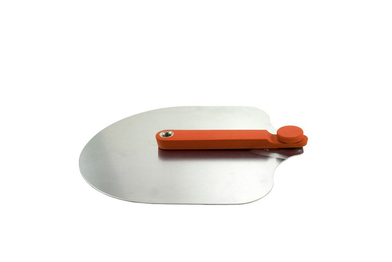 Load image into Gallery viewer, Pizzacraft 12" Soft-Grip Folding Aluminum Pizza Peel
