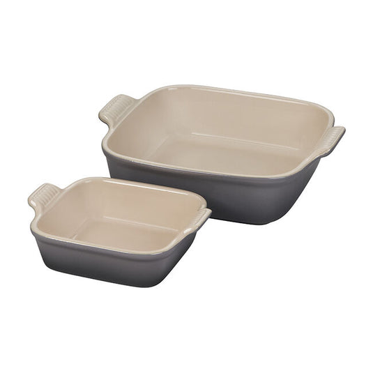 Le Creuset Heritage Square Baking Dishes, Set of 2