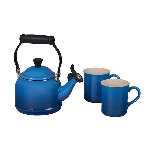 Load image into Gallery viewer, Le Creuset Demi Kettle and Mugs Set
