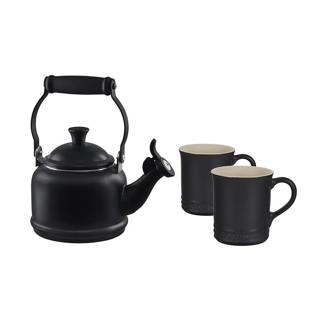 Load image into Gallery viewer, Le Creuset Demi Kettle and Mugs Set
