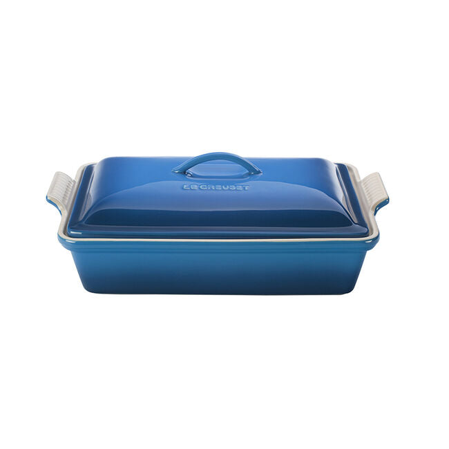 Load image into Gallery viewer, Le Creuset Heritage Covered Rectangular Casserole Dish 4 qt.
