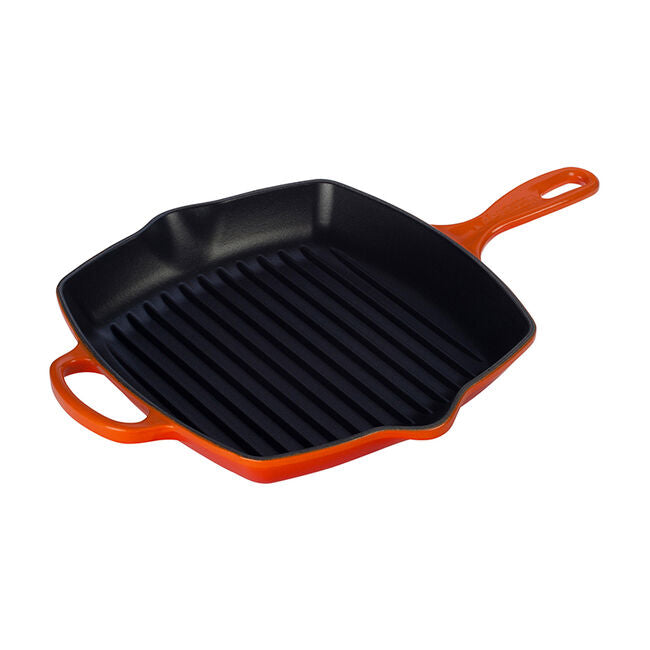 Load image into Gallery viewer, Le Creuset Signature Square Skillet Grill
