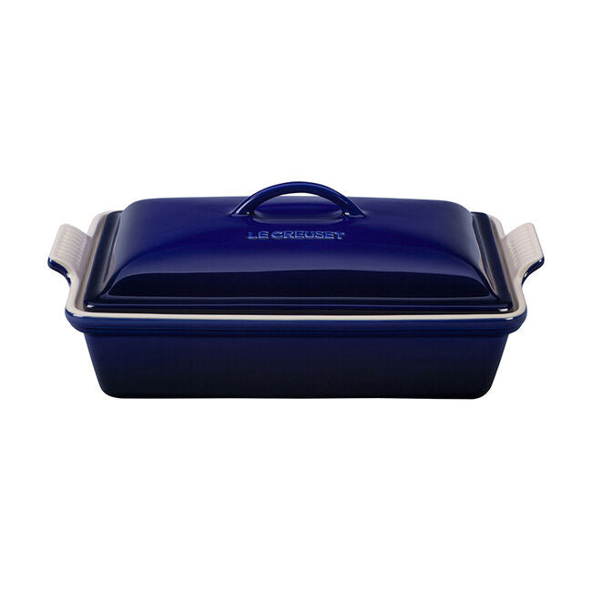 Load image into Gallery viewer, Le Creuset Heritage Covered Rectangular Casserole Dish 4 qt.
