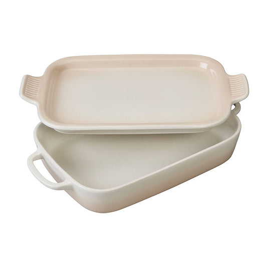 Le Creuset Rectangular Dish w/ Platter Lid