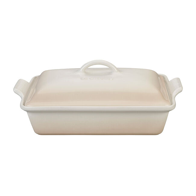Load image into Gallery viewer, Le Creuset Heritage Covered Rectangular Casserole Dish 4 qt.
