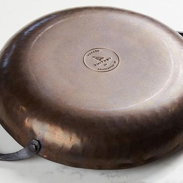 Smithey Ironware Carbon Steel Round Roaster