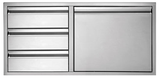 Twin Eagles Three Door/Drawer Combo