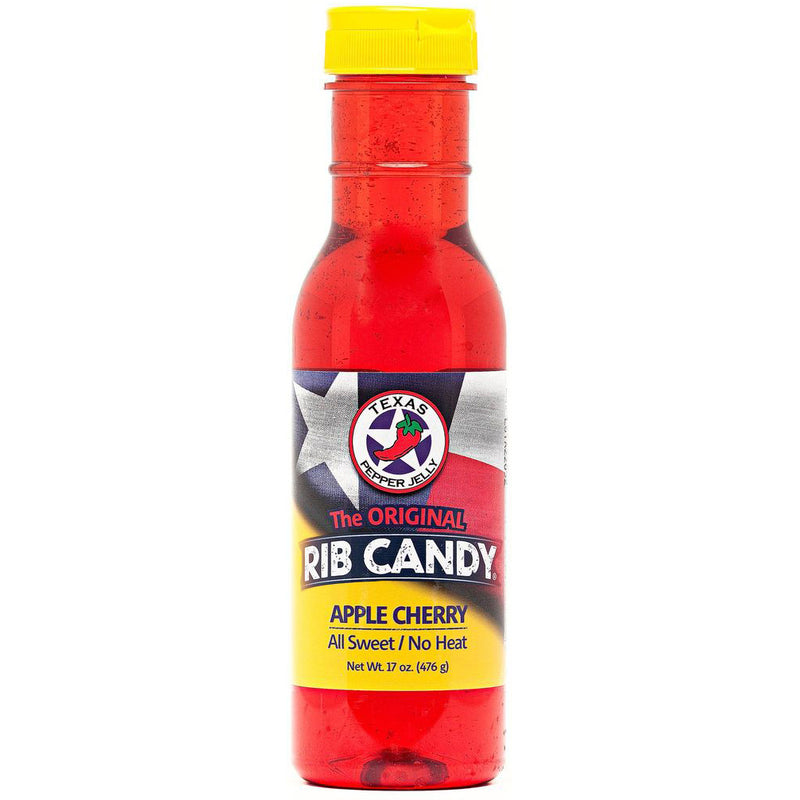 Load image into Gallery viewer, Texas Pepper Jelly Apple Cherry Sweet Rib Candy
