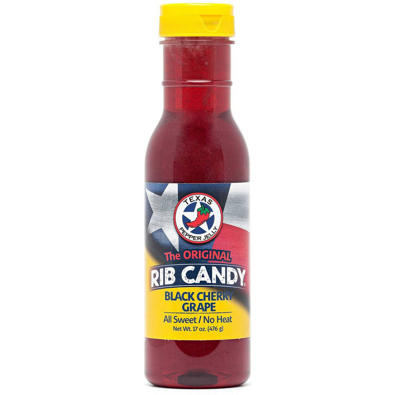 Load image into Gallery viewer, Texas Pepper Jelly Black Cherry Grape Sweet Rib Candy
