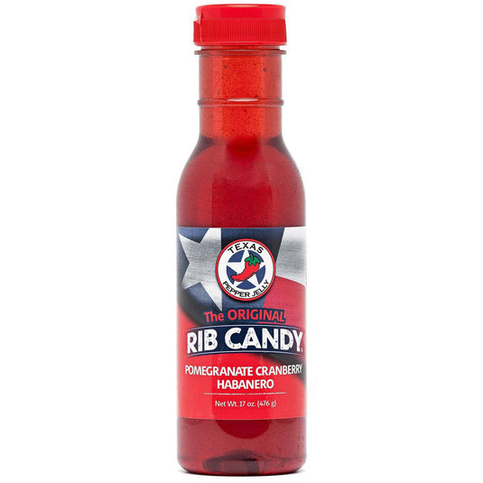 Texas Pepper Jelly Pomegranate Cranberry Hab Rib Candy