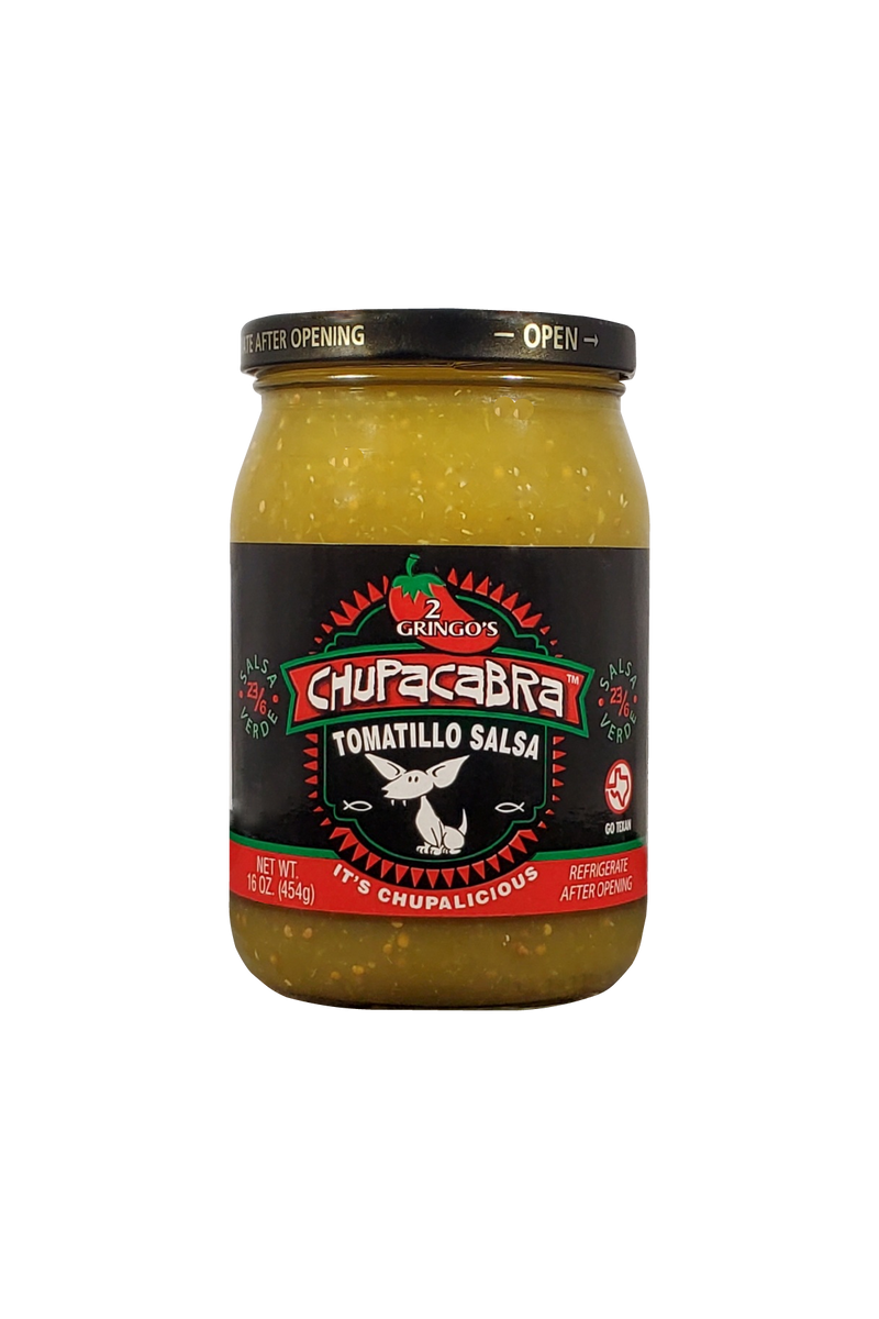 Load image into Gallery viewer, 2 Gringo's Chupacabra Salsa - Tomatillo
