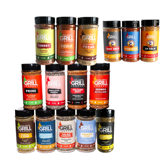 Atlantagrillshoppany Complete 15 Rub Set