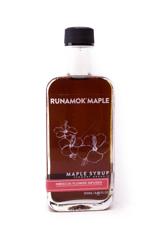 Runamok: Hibiscus Flower Infused Maple Syrup