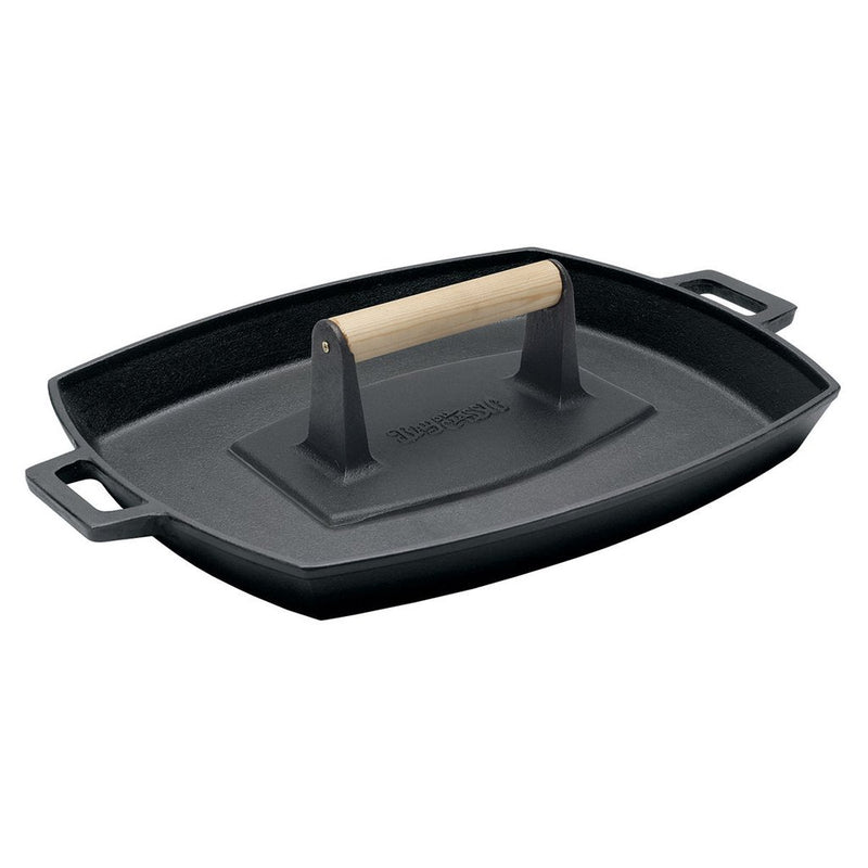 Load image into Gallery viewer, Bayou Classic Cast Iron Shallow Pan and Press Set
