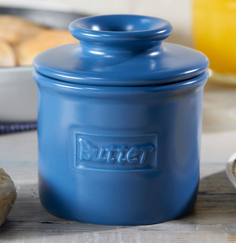 Load image into Gallery viewer, Matte Cafe Butter Bell Crock
