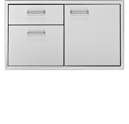 Delta Heat Door + Two Drawer Combo