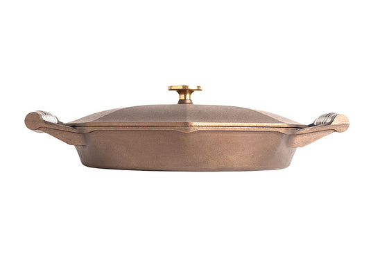 Finex 14" Dual Handle Cast Iron Skillet
