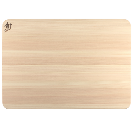Shun Hinoki Cutting Board W/Groove