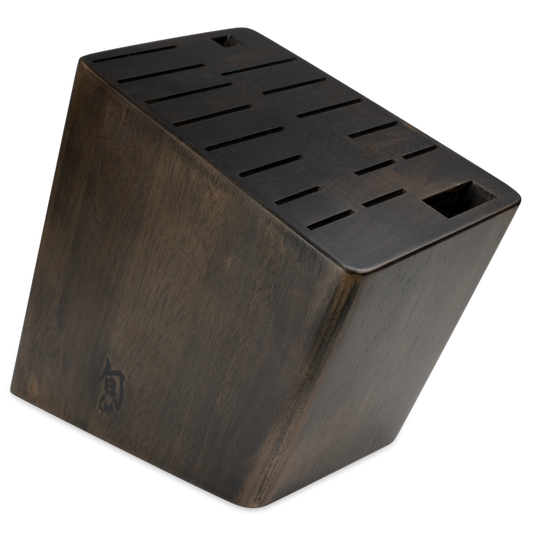 Shun 17-Slot Angled Block