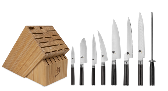 Shun Classic 9-Piece Chef's Choice Block Set