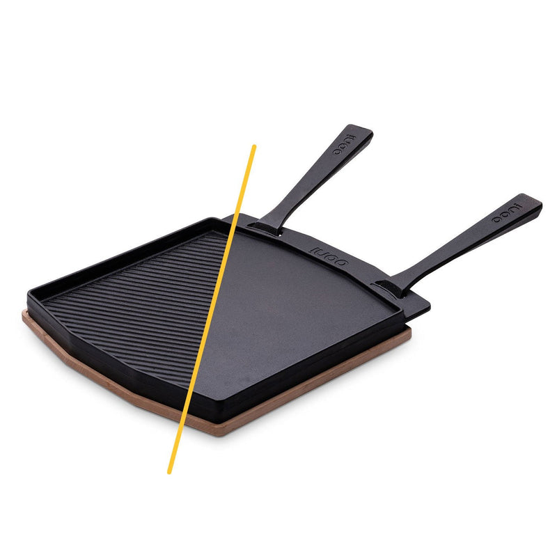 Load image into Gallery viewer, Ooni Dual-Sided Grizzler Plate
