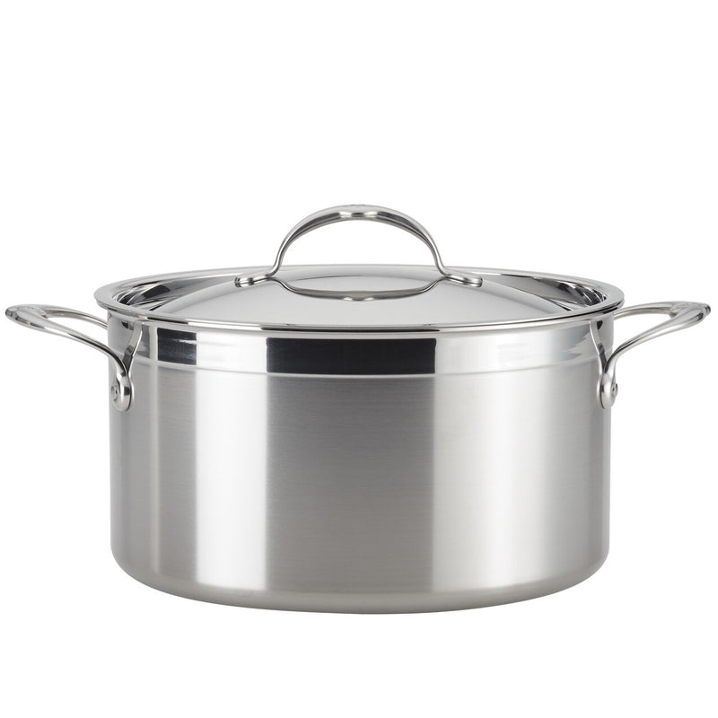 Load image into Gallery viewer, Hestan ProBond Forged Stainless Steel Stockpot 8-Quart
