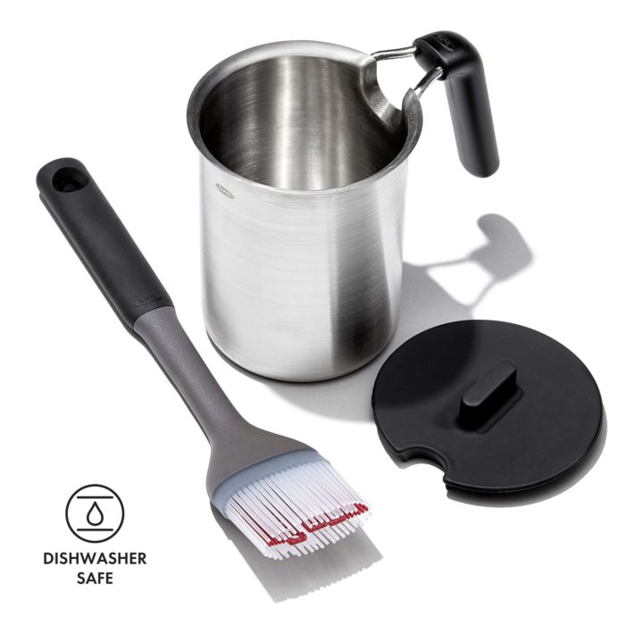 Load image into Gallery viewer, OXO Grilling Basting Pot &amp; Brush Set
