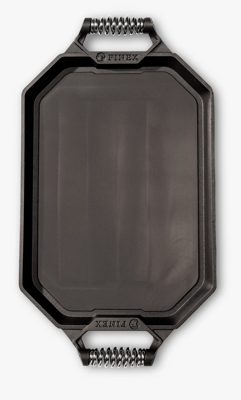 Load image into Gallery viewer, Finex Cast Iron 18" Double Burner Griddle
