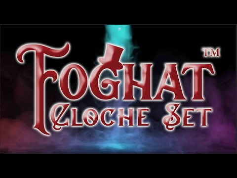 Load and play video in Gallery viewer, Foghat™ Smoking Cloche Set
