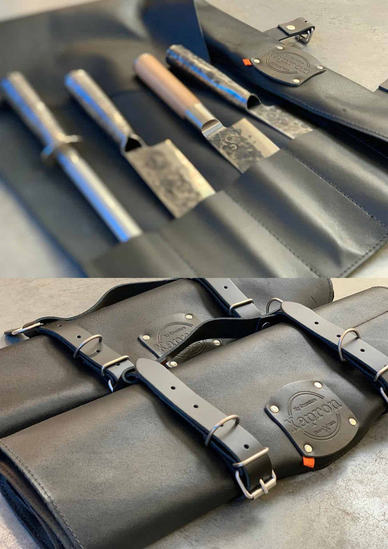 Load image into Gallery viewer, Xapron XL Leather Knife Roll
