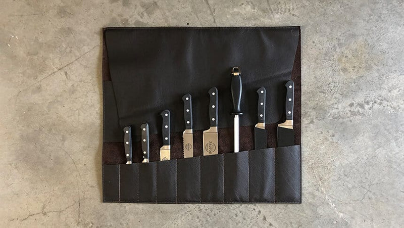 Load image into Gallery viewer, Xapron XL Leather Knife Roll
