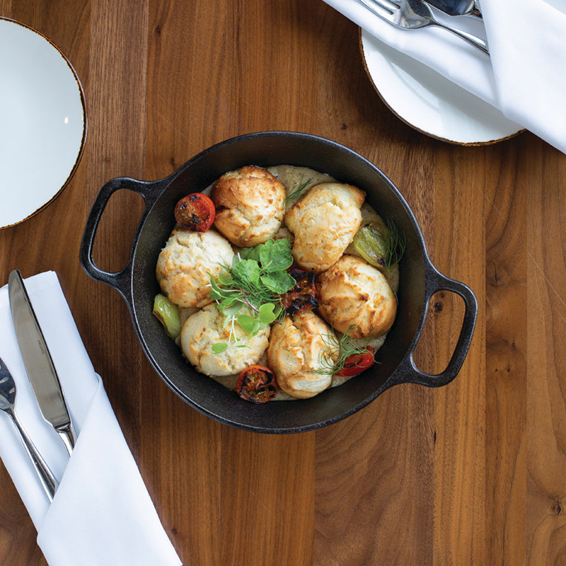 Load image into Gallery viewer, Lodge 8" Dual Handle Cast Iron Pan
