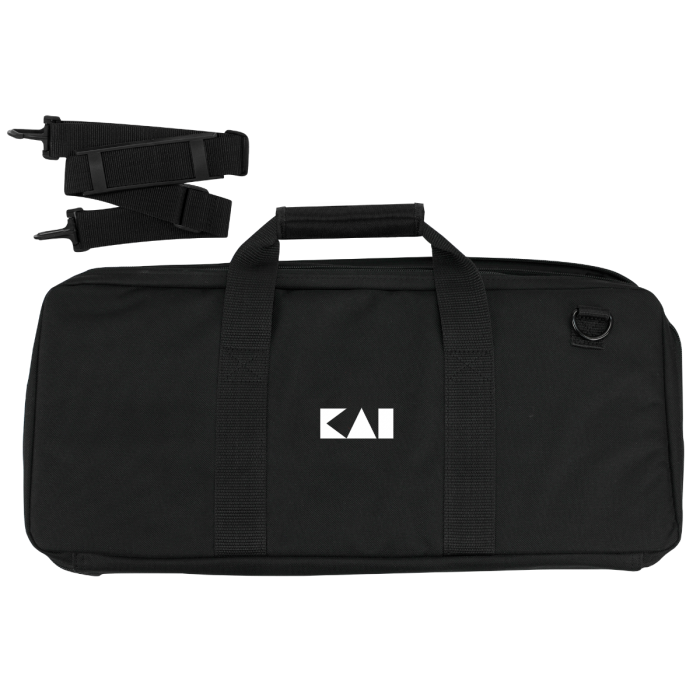 Load image into Gallery viewer, Kai Housewares 20-Slot Knife Roll
