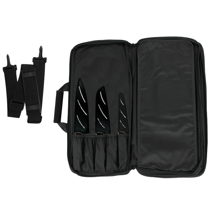 Load image into Gallery viewer, Kai Housewares 20-Slot Knife Roll
