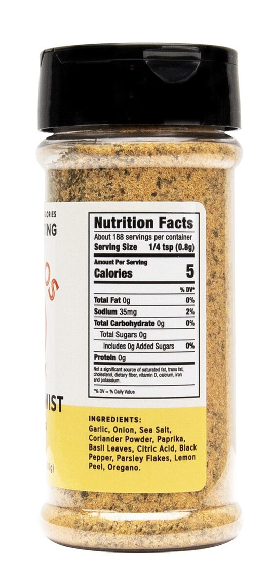 Kosmo's Q: Clean Eating - Lemon Twist Seasoning
