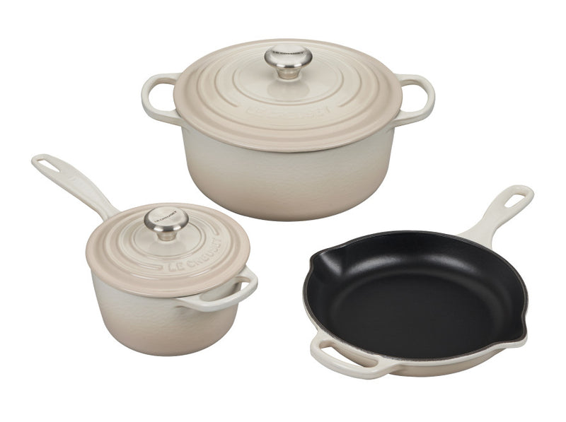 Load image into Gallery viewer, Le Creuset 5-Piece Signature Cast Iron Set
